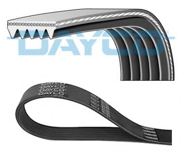 Ремень поликлиновый - Dayco 5PK975