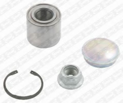 Подшипник ступицы колеса (комплект) | зад | - SNR R155.78