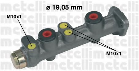 Главный тормозной цилиндр - Metelli 05-0028