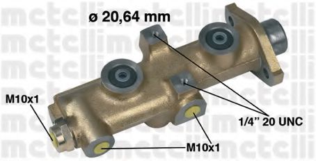 Главный тормозной цилиндр - Metelli 05-0133