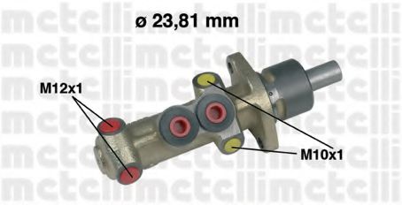Главный тормозной цилиндр - Metelli 05-0223