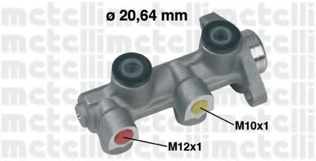 Главный тормозной цилиндр - Metelli 05-0224