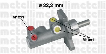 Главный тормозной цилиндр - Metelli 05-0230