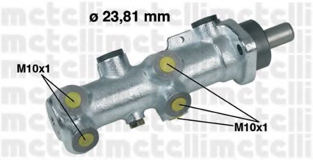 Главный тормозной цилиндр - Metelli 05-0240