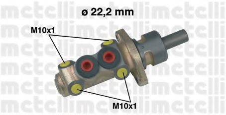 Главный тормозной цилиндр - Metelli 05-0258