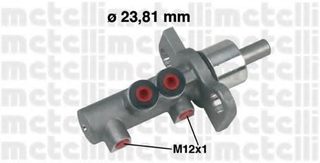Главный тормозной цилиндр - Metelli 05-0260