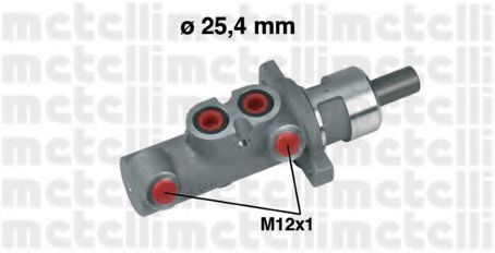 Главный тормозной цилиндр - Metelli 05-0275