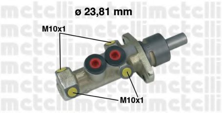 Главный тормозной цилиндр - Metelli 05-0299