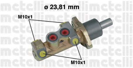 Главный тормозной цилиндр - Metelli 05-0325