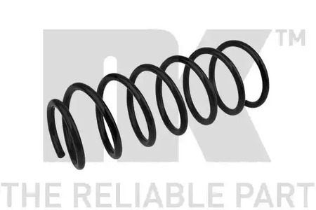 Пружина передней подвески-384x137x12,58mm / VW Passat-III/IV 1.6-2.0 88~93 - NK 534746
