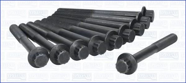 Комплект болтов ГБЦ (10шт) - Ajusa 81002500