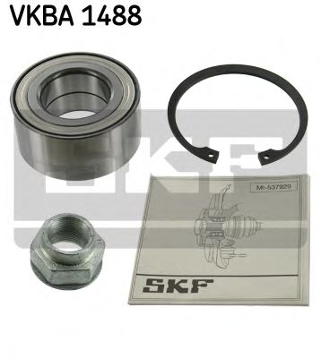 Комплект подшипника ступицы колеса | перед | - SKF VKBA 1488