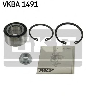 Комплект подшипника ступицы колеса | перед | - SKF VKBA 1491