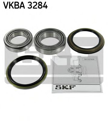 Подшипник ступицы колеса (комплект) | перед | SKF                VKBA 3284