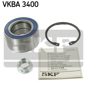 Подшипник ступицы колеса | зад | - SKF VKBA 3400