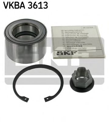 Комплект подшипника ступицы колеса | перед | - SKF VKBA 3613