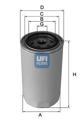 Фильтр масляный - Ufi 23.469.00