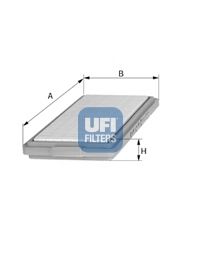 Фильтр воздушный - Ufi 30.815.00