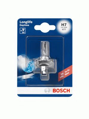 Лампа longlife daytime plus 10 H7 12V 55W (блистер) - Bosch 1 987 301 057