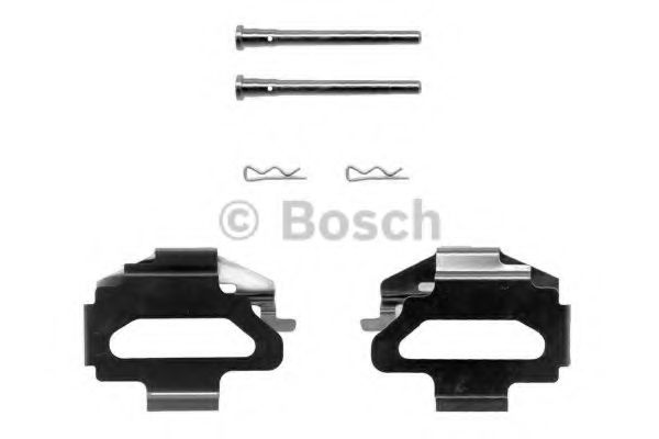 Ремкомплект дисковых тормозных колодок  - Bosch 1 987 474 199