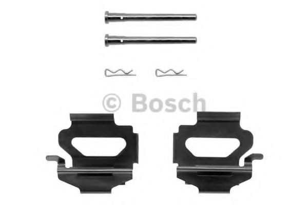 Ремкомплект дисковых тормозных колодок - Bosch 1 987 474 211
