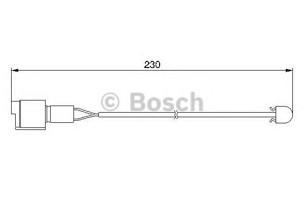 Датчик износа тормозных колодок Bosch                1 987 474 910