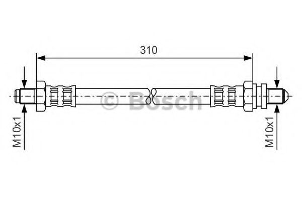Шланг тормозной - Bosch 1 987 476 407