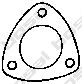 Монтажное уплотнительное кольцо выхлопной системы - Bosal 256-460