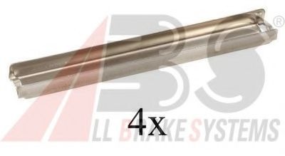 Комплектующие, колодки дискового тормоза - ABS 1228Q