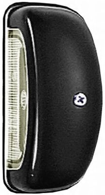Фонарь освещения номерного знака | лев | - Hella 2KA 001 386-231