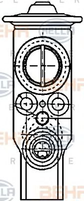 Расширительный клапан кондиционера - Hella 8UW 351 234-171
