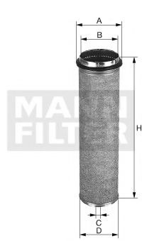 Фильтр воздушный дополнительный - Mann CF 700
