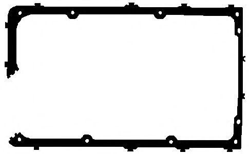 Прокладка крышки ГБЦ полиакриловый каучук - Elring 764.248