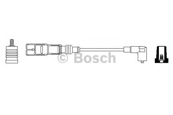 Провод высоковольтный - Bosch 0 356 912 887