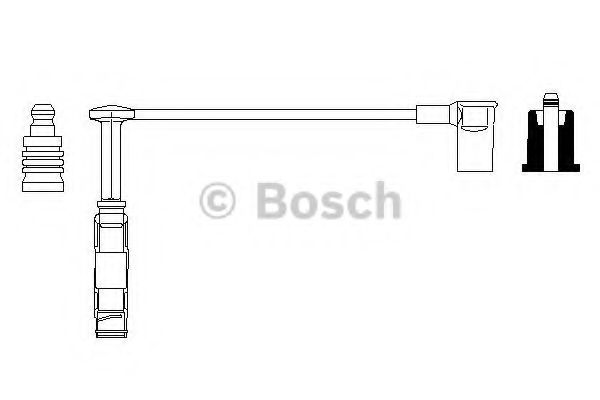 Провод высоковольтный - Bosch 0 356 912 930