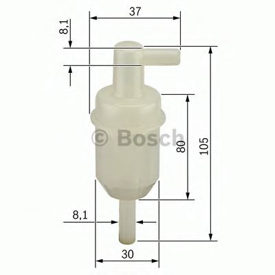 Фильтр топливный - Bosch 0 450 904 077