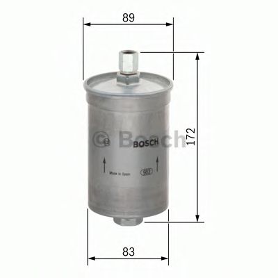Фильтр топливный - Bosch 0 450 905 133