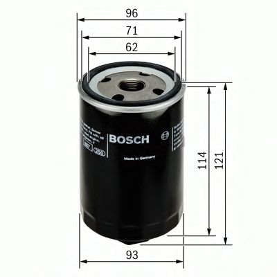 Фильтр масляный - Bosch 0 451 103 028