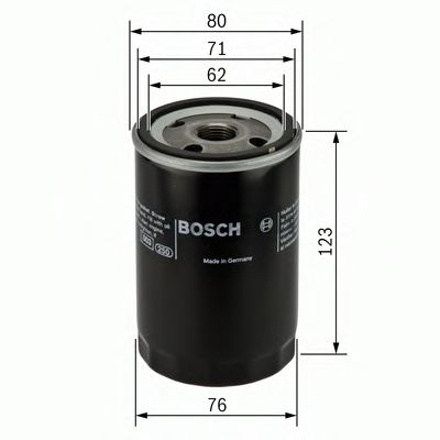 Фильтр масляный - Bosch 0 451 103 033