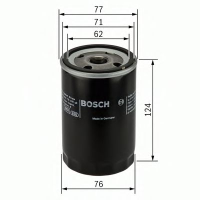 Фильтр масляный - Bosch 0 451 103 259