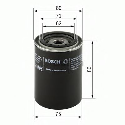 Фильтр масляный - Bosch 0 451 103 271