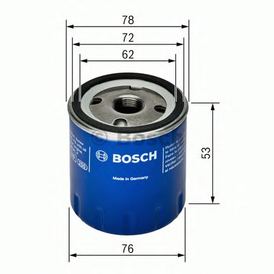 Фильтр масляный - Bosch 0 451 103 336