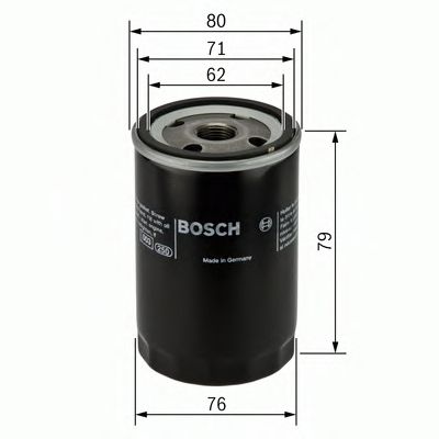 Фильтр масляный - Bosch 0 451 103 349