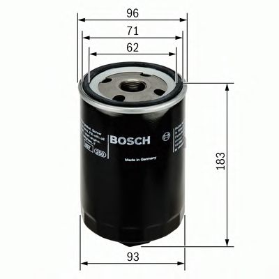 Фильтр масляный - Bosch 0 451 203 087