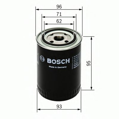 Фильтр масляный - Bosch 0 451 203 154