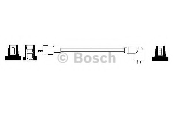 Провод высоковольтный - Bosch 0 986 356 089