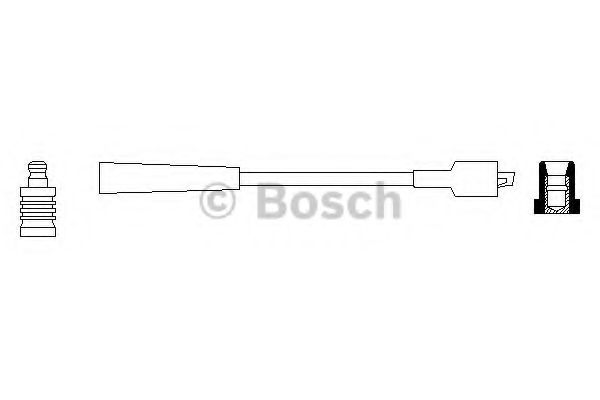Снят с производства Провод высоковольтный - Bosch 0 986 356 119