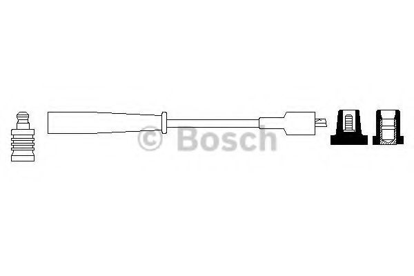 Провод высоковольтный - Bosch 0 986 356 144