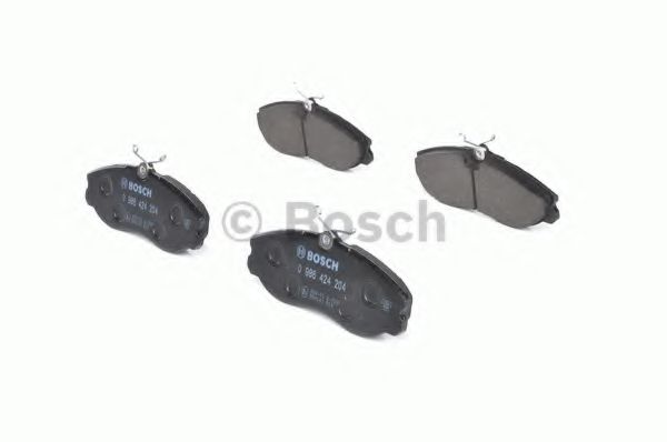 Колодки тормозные дисковые | перед | - Bosch 0 986 424 204