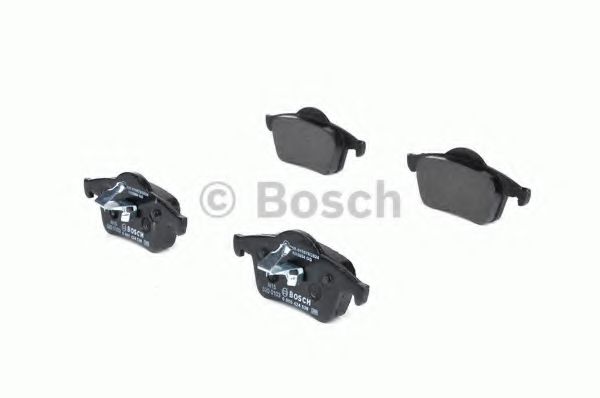 Колодки тормозные дисковые | зад | - Bosch 0 986 424 539